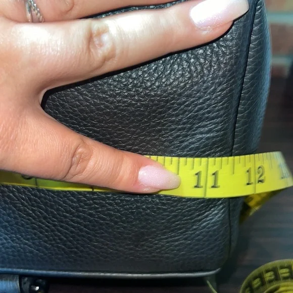 Mario Valentino Leather Backpack - Picture 7 of 7